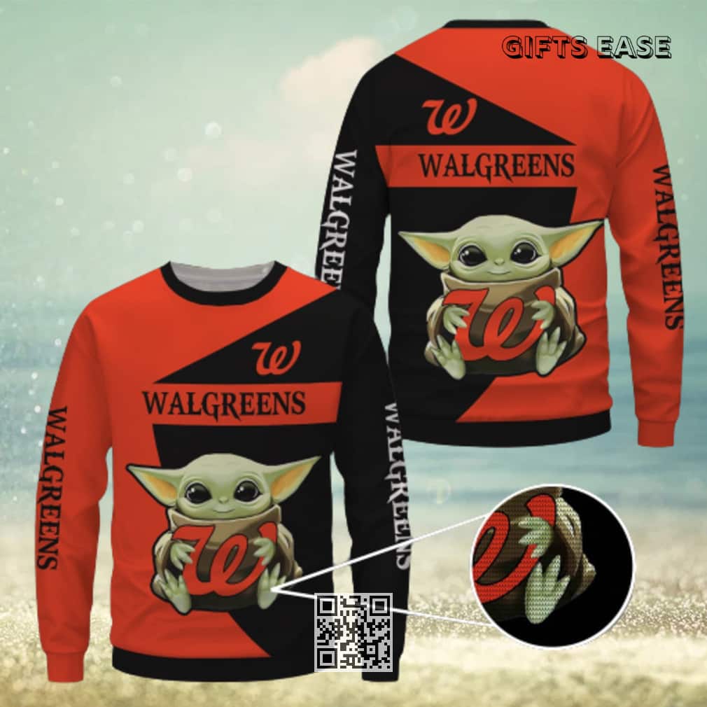 Baby Yoda Walgreens Ugly Christmas Sweater Baby Yoda Walgreens Ugly Christmas Sweater