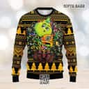 Grinch Hugs NHL Boston Bruins Ugly Christmas Sweater