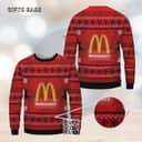 Black Red Mcdonald’s Ugly Christmas Sweater Black Red Mcdonald’s Ugly Christmas Sweater