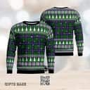 Carmichael Modern Tartan Ugly Christmas Sweater Snowflake Pine Tree Carmichael Modern Tartan Ugly Christmas Sweater Snowflake Pine Tree