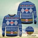 Blue H E B Ugly Christmas Sweater