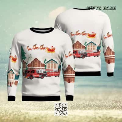 Minneapolis Fire Department Ugly Christmas Sweater