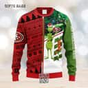 NFL San Francisco 49ers Ugly Christmas Sweater Grinch & Scooby Doo NFL San Francisco 49ers Ugly Christmas Sweater Grinch & Scooby Doo