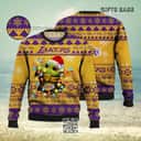 Baby Yoda Star Wars Los Angeles Lakers Ugly Christmas Sweater Baby Yoda Star Wars Los Angeles Lakers Ugly Christmas Sweater
