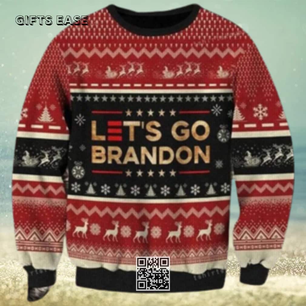Let’s Go Brandon Ugly Christmas Sweater Let’s Go Brandon Ugly Christmas Sweater