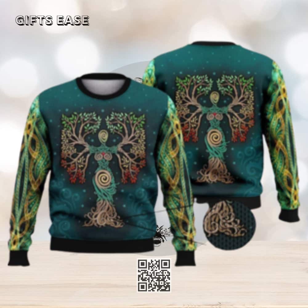Mother Tree Ugly Christmas Sweater Winter Gift Mother Tree Ugly Christmas Sweater Winter Gift