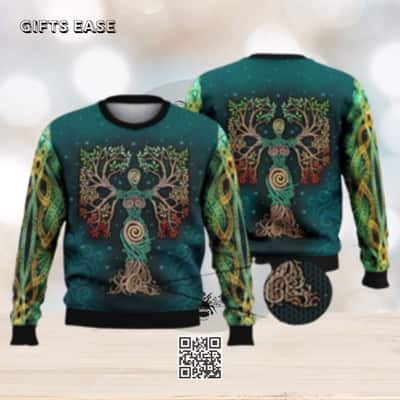 Mother Tree Ugly Christmas Sweater Winter Gift