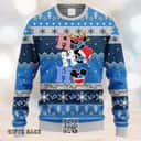 NFL Detroit Lions Ugly Christmas Sweater HoHoHo Mickey NFL Detroit Lions Ugly Christmas Sweater HoHoHo Mickey