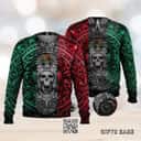 Mexican Ancient Aztec Warrior Skull Ugly Christmas Sweater Mexican Ancient Aztec Warrior Skull Ugly Christmas Sweater