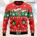 Lovely Giraffe Ugly Christmas Sweater Snowflake Pattern Lovely Giraffe Ugly Christmas Sweater Snowflake Pattern