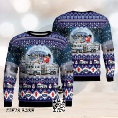 Kern County Fire Department Ugly Christmas Sweater