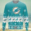 NFL Miami Dolphins Ugly Christmas Sweater Snowflake Pattern NFL Miami Dolphins Ugly Christmas Sweater Snowflake Pattern