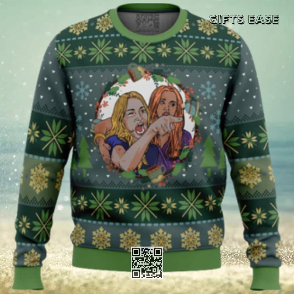 Woman Yelling At Cat Parody Ugly Christmas Sweater Winter Gift Woman Yelling At Cat Parody Ugly Christmas Sweater Winter Gift