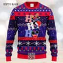 NFL Buffalo Bills Ugly Christmas Sweater HoHoHo Mickey