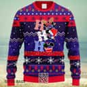 NFL Buffalo Bills Ugly Christmas Sweater HoHoHo Mickey