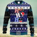 NFL Jacksonville Jaguars Ugly Christmas Sweater HoHoHo Mickey