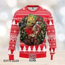 Red Groot Hug NFL Kansas City Chiefs Ugly Christmas Sweater