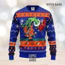 MLB New York Mets Ugly Christmas Sweater Funny Grinch Hand