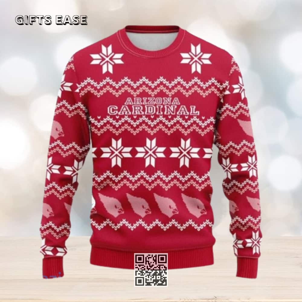 Red NFL Arizona Cardinals Ugly Christmas Sweater Red NFL Arizona Cardinals Ugly Christmas Sweater
