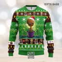 Green Santa Baby Groot Ugly Christmas Sweater Green Santa Baby Groot Ugly Christmas Sweater