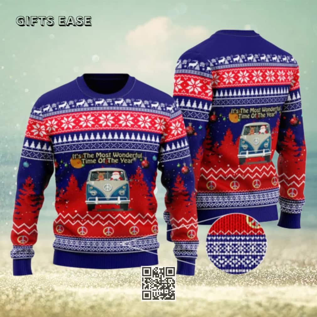 It’s The Most Wonderful Time Of The Year Ugly Christmas Sweater Snowflake It’s The Most Wonderful Time Of The Year Ugly Christmas Sweater Snowflake