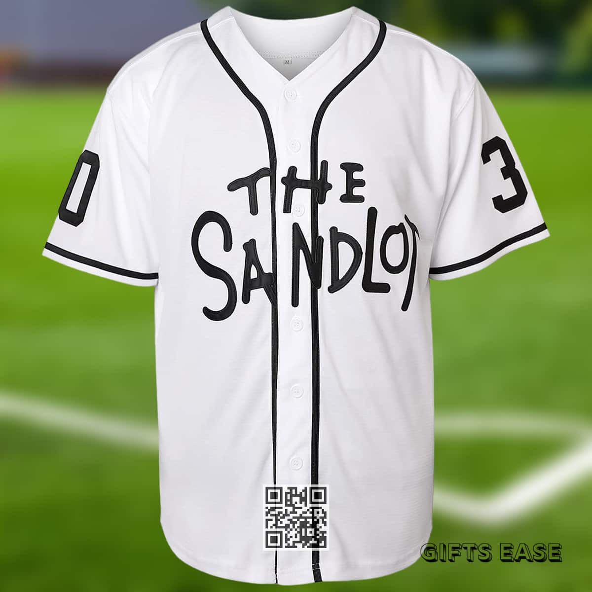 Benny The Jet Rodriguez The Sandlot, Michael Squints Palledorous Alan Yeah-Yeah McClennan Baseball Jersey