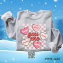 Cute Teacher Valentine, Retro Heart, Valentines Day, Love Valentine T-Shirt